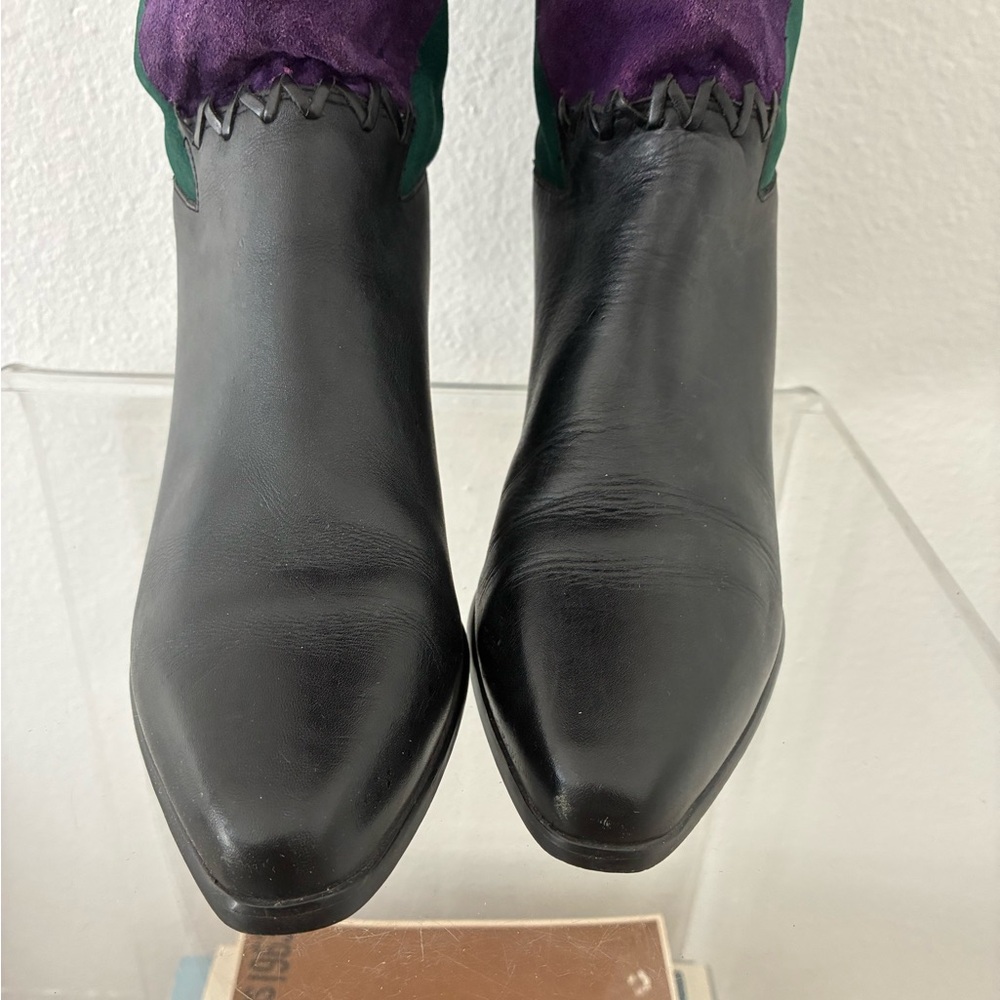 Vintage 80s Over the Knee Boots - Picture 8 of 15